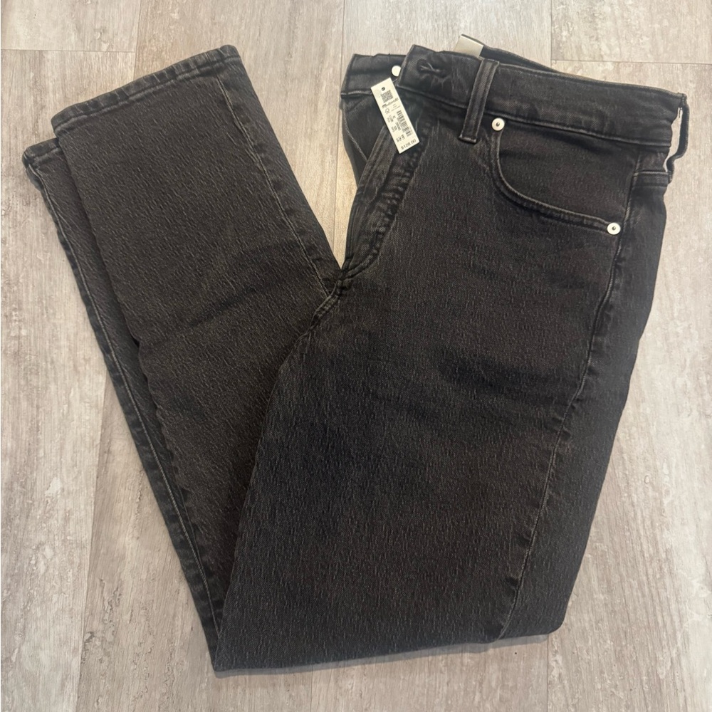 Madewell The Perfect Vintage Jean- black denim